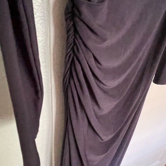 Gorgeous dark plum MOB or MOG long Ralph Lauren Gown - Picture 4 of 4